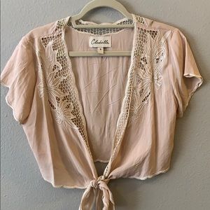 Cleobella Cropped Tie-Front Top or Coverup